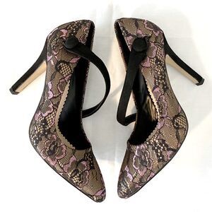 NWOT Madison by Shoe Dazzle Devany Lace Pumps